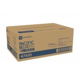 GP Pro 47410 Pacific Blue Basic 2-Ply Facial Tissue - White, Flat Box, 30 per case